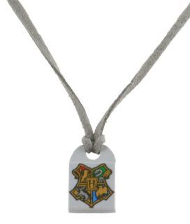 LEGO Harry Potter Hogwarts Necklace 16" Leather Cord Jewelry: Jewelry