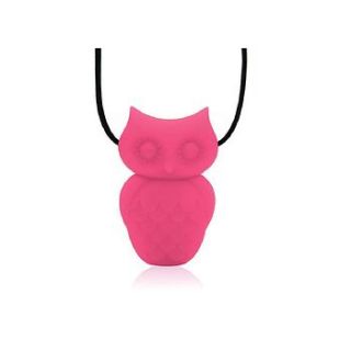 silicone owl pendant necklace by harmony at home children's eco boutique