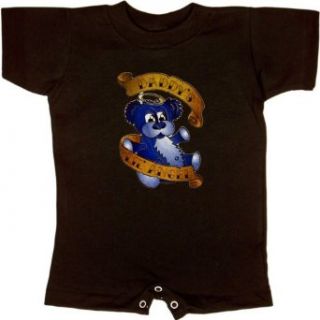 INFANT ROMPER : WHITE   12 MONTHS   Daddys Little Angel   Vintage Tattoo Teddy Bear   for Son or Daughter: Clothing