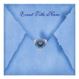 Jeweled Custom Party Invitation