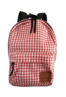 Carrot J 73441 Gingham Backpack (Red) Clothing