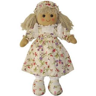 floral rag doll by snugg nightwear