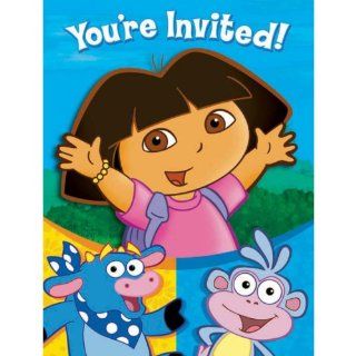 Dora the Explorer Invitations and Thank You Notes 16pc Toys & Games