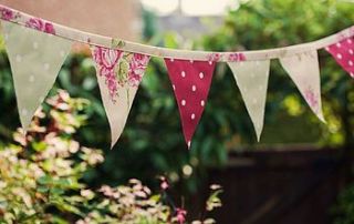 vintage floral bunting by 'by alex'