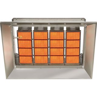 SunStar Heating Products Infrared Ceramic Heater — LP, 130,000 BTU, Model# SG13-L  Propane Garage Heaters
