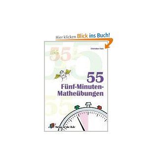55 Fnf Minuten Mathebungen: Christine Fink: Bücher