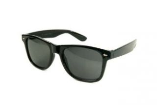 abillo Damen Herren Sonnenbrille Wayfarer Nerdbrille Retro verspiegelt UV 400 silber verspiegelte Glser WG3840 Blau: Bekleidung