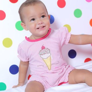 ice cream baby romper by albetta