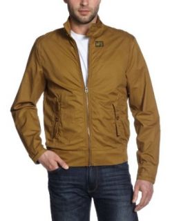 G STAR Herren Jacke FLEET HARRINGTON ULTRA JKT   82501, Gr. 48/50 (M), Beige (tobacco 248): Bekleidung