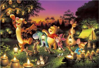 Tenyo Japan Jigsaw Puzzle D 1000 270 Disney Winnie the pooh (1000 Pieces) (japan import): Spielzeug