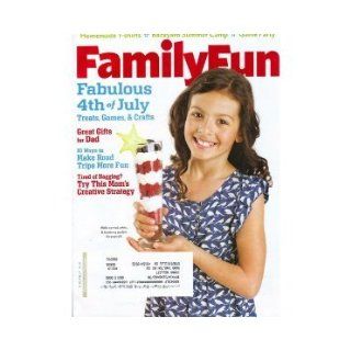 Family Fun Magazine   Fabulous 4th of July   Handmade T Shirts   Backyard Summer Camp  Game Party   Make Road Trips More Fun (June/July, 2012): Books