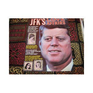 JFK's Love Affairs Magazine (Rare Issue, JFK & Suspected Spy, Marilyn, Joan Lundberg, Judith Campbell Exner, Joanne Baxter, KIm Novak, JACKIE, 1976): JFK: Books