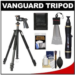 Vanguard Alta+ 263AGH Aluminum Alloy Tripod with GH 100 Grip Head and Case plus Accessory Kit  Camera & Photo