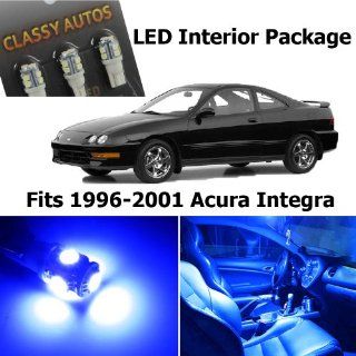 Acura INTEGRA Blue Interior LED Package (6 Pieces): Automotive
