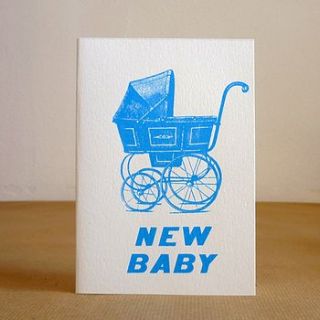 'new baby' greeting card by mr.ps