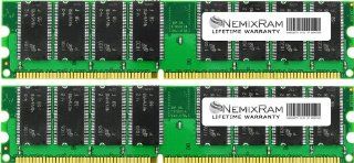 2GB (2X1GB) DDR NEMIX RAM Memory 266MHz PC2100 DESKTOP DIMM 184 PIN for PC MAC: Computers & Accessories