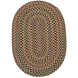 Jefferson Indoor/outdoor Traditional Braided Rug (74 X 94)