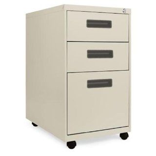 3 Drawer Mobile Pedestal File Finish: Putty : Mobile File Cabinets : Office Products