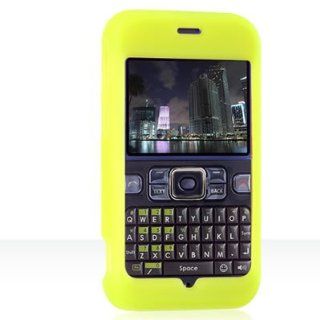 Silicon Skin Green Neon Rubber Soft Cover Case for Sanyo SCP 2700 Sprint [WCM274]: Cell Phones & Accessories