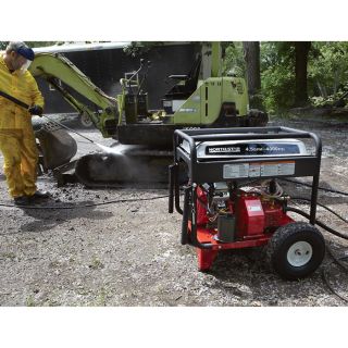 NorthStar Gas Cold Water Pressure Washer — 4.5 GPM, 4000 PSI, Electric Start, Belt Drive, Model# 1572081  Gas Cold Water Pressure Washers
