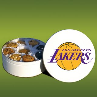 Mrs. Fields La Lakers 48 Nibbler Cookies Tin