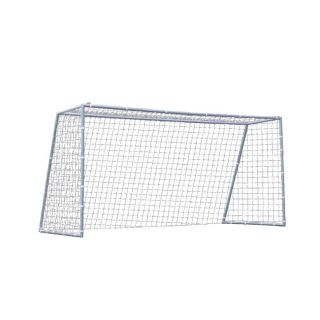 Tnt Nine foot White Soccer Pro Goal With Polyethylene Mesh Net