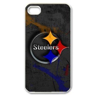 Custom Pittsburgh Steelers Cover Case for iPhone 4 4S PP 1489 Cell Phones & Accessories