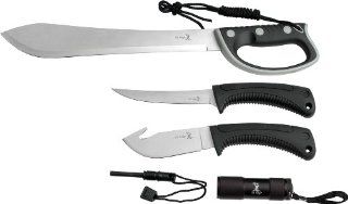 Elk Ridge ER 284 Outdoor Hunting Knife Set 6 Piece : Hunting Knives : Sports & Outdoors