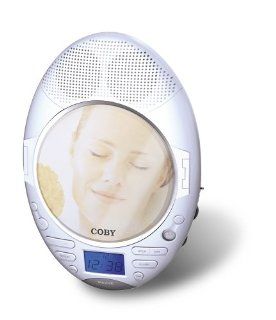 Coby CDSH287 AM/FM Alarm Clock Shower Radio with Stereo CD Player (Discontinued by Manufacturer): Electronics