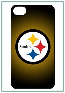 NFL   Pittsburgh Steelers Pittsburgh NFL Steelers iPhone 4s iPhone4s Black Designer Hard Case Cover Protector Bumper Cell Phones & Accessories
