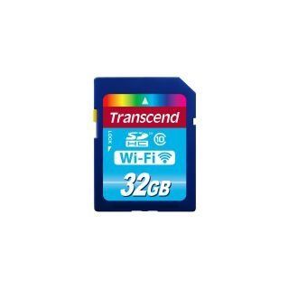 Transcend Information 32 GB Wi Fi SDHC Class 10 Memory Card (TS32GWSDHC10): Computers & Accessories