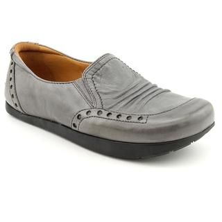 Kalso Earth Women's 'Shake' Gray Full Grain Leather Casual Shoes Loafers
