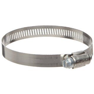 Ideal 57 SeriesStainless Steel 201/301 Worm Gear Hose Clamp, 2 1/2" Clamp ID, 3 1/2"Clamp OD, 1/2" Band Width, Pack Of 10: Industrial & Scientific