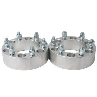 (2) 2.0" 6x5.5 to 6x5.5 (6x139.7 to 6x139.37) Wheel Spacers 12x1.5 studs for Dodge Hummer Toyota: Automotive