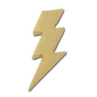 Lightning Bolt Lapel Pin: Brooches And Pins: Jewelry