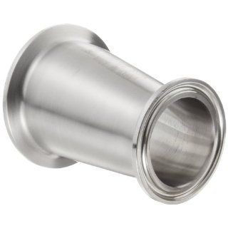 Parker Sanitary Tube Fitting, Stainless Steel 304, Concentric Reducer, 2" Tube OD x 1 1/2" Tube OD: Industrial & Scientific