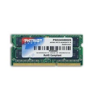 Patriot Memory Signature PSD24G8002S 4GB DDR2 SDRAM Memory Module: Computers & Accessories