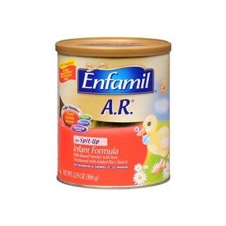 Enfamil A.R. Infant Formula Powder 12.9 oz Can makes 91 Fluid Ounces 93.0 oz. (Quantity of 3): Health & Personal Care