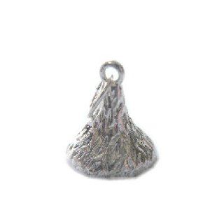 A KISS that lasts forever HERSHEY'S KISS Sterling Silver Charm: Jewelry