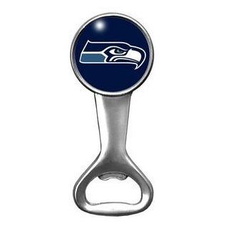 SEATTLE SEAHAWKS NFL Bottle Opener with Magnet : Manual Can Openers : Everything Else