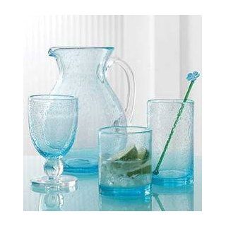 TAG bubble glass double old fashioned, aqua: Kitchen & Dining