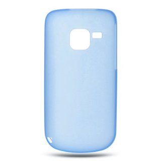Nokia C3 Flexi Skin Case   Blue Tinted: Cell Phones & Accessories