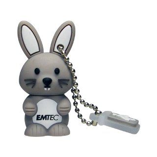 EMTEC Animal Series 4 GB USB 2.0 Flash Drive, Bunny: Computers & Accessories
