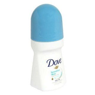 Dove Anti Perspirant Deodorant, Roll On, Sensitive Skin, Fragrance Free, 2.5 fl oz (74 ml): Health & Personal Care