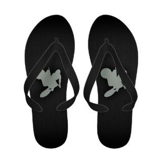 Ash Gray Motocross Sandals