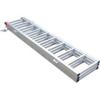 Ultra-Tow Aluminum Tri-Fold Aluminum Ramp — 1,500-lb. Capacity, 69in.L, 3 Sections  Folding Ramps