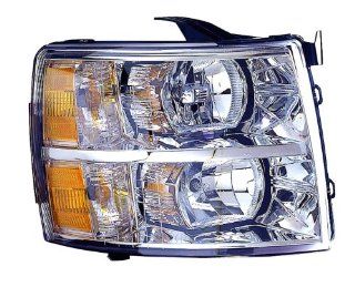 Depo 335 1145R AS Chevrolet Silverado Right Hand Side Head Lamp Assembly: Automotive