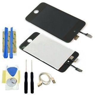 Repair Kit for Apple iPod Touch 4 4th Gen LCD Screen Replacement Digitizer Glass Assembly Cell Phones & Accessories