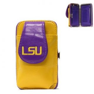 LSU Tigers Cell Phone Wallet by Yima: Clothing