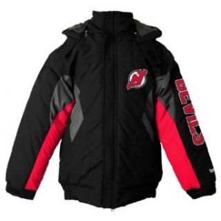NHL New Jersey Devils Midweight Jacket   K88Nmpkk Youth : Sports Fan Outerwear Jackets : Clothing